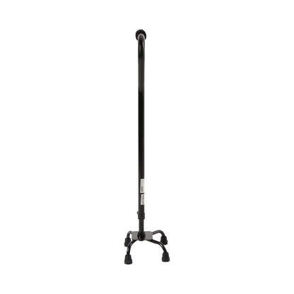 CANE, QUAD/SM BASE STEEL BLK (4/CS)