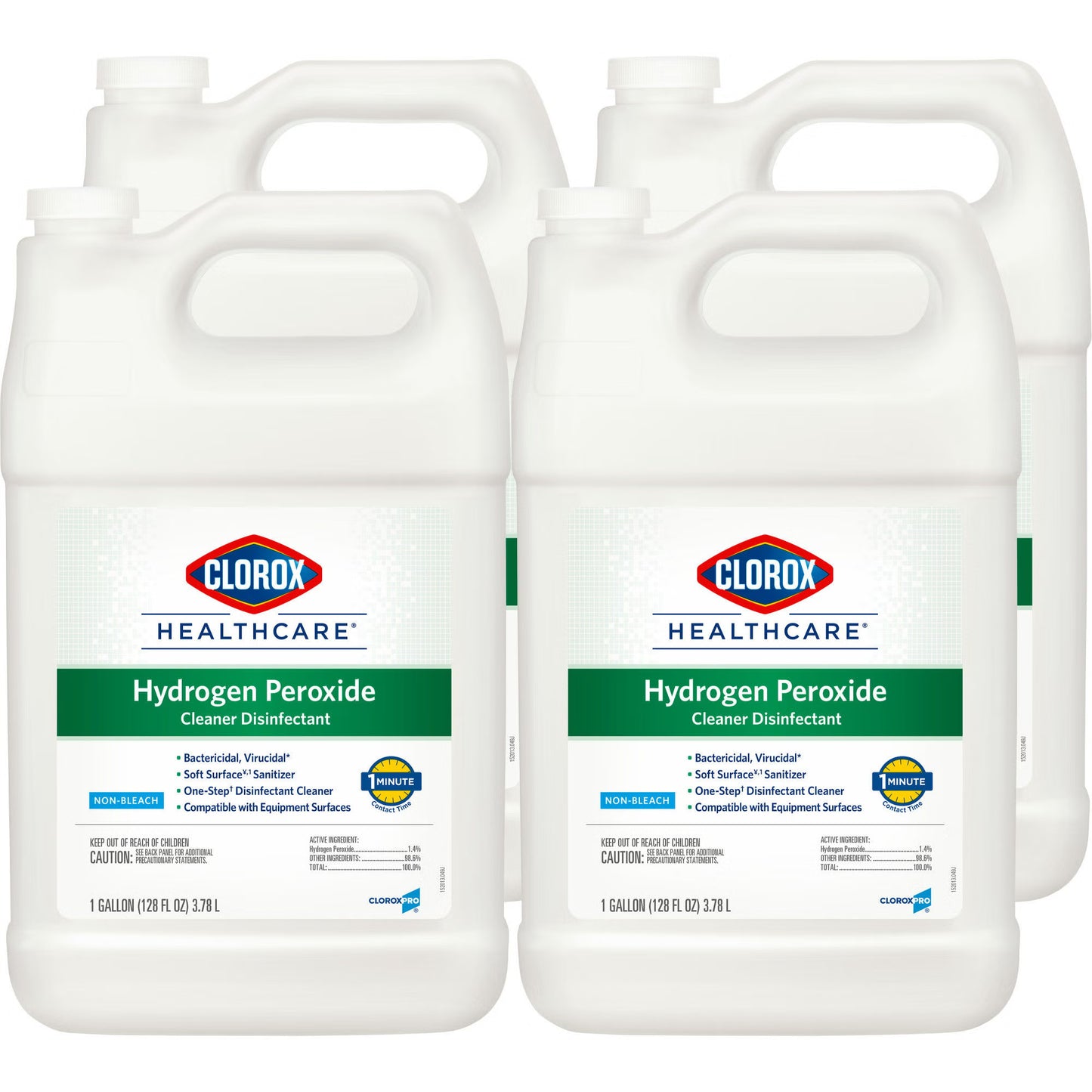 CLEANER, HYDROGEN PEROXIDE REFILL 128OZ (4/CS)