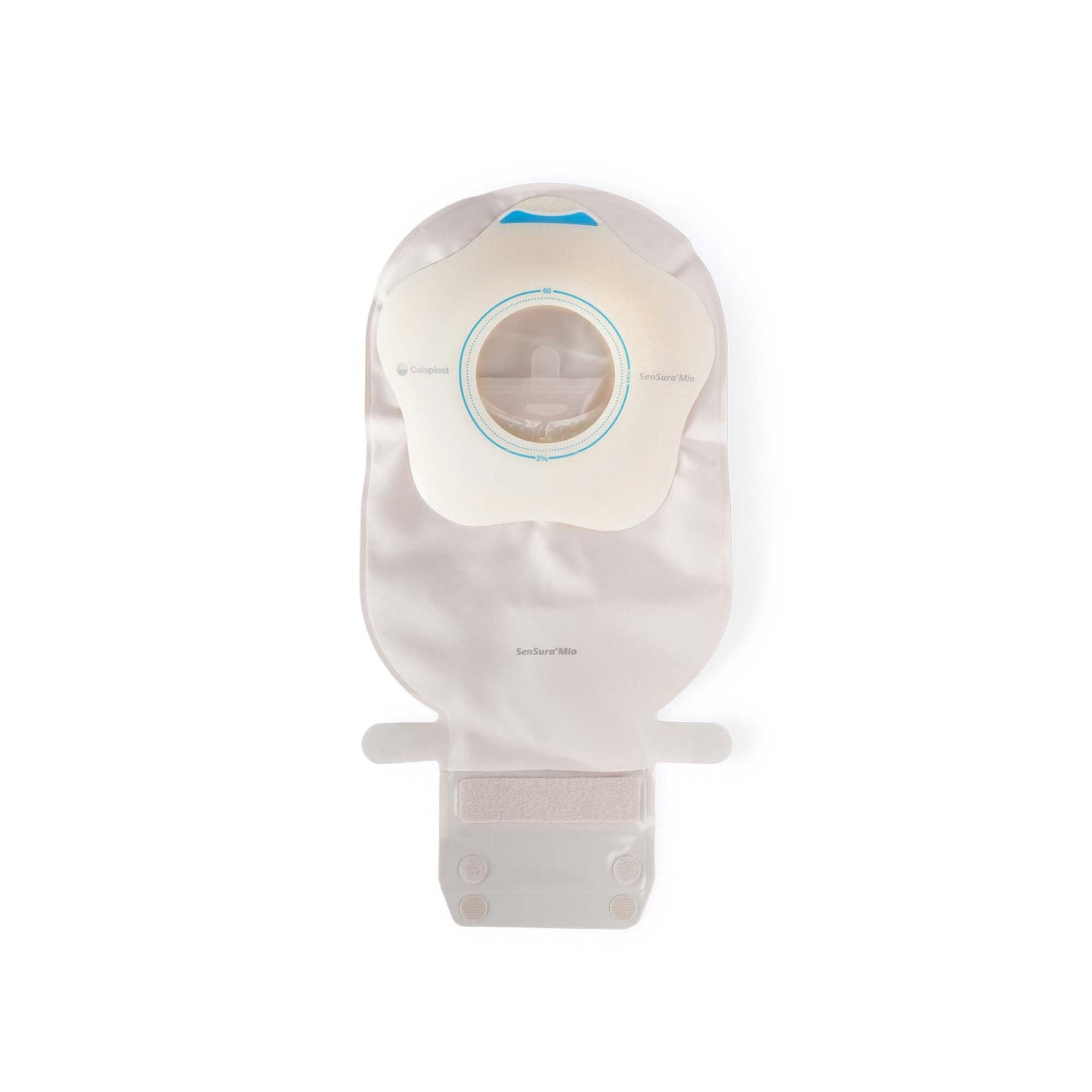 POUCH, OSTOMY SENSURA MIO DRN W/WINDOW PRECUT 1 3/8" (10/BX)