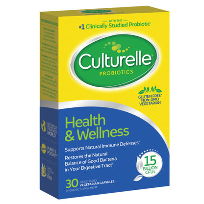 SUPPLEMENT, CAP CULTURELLE HEALTH & WELLNESS (30/BX 24BX/CS)