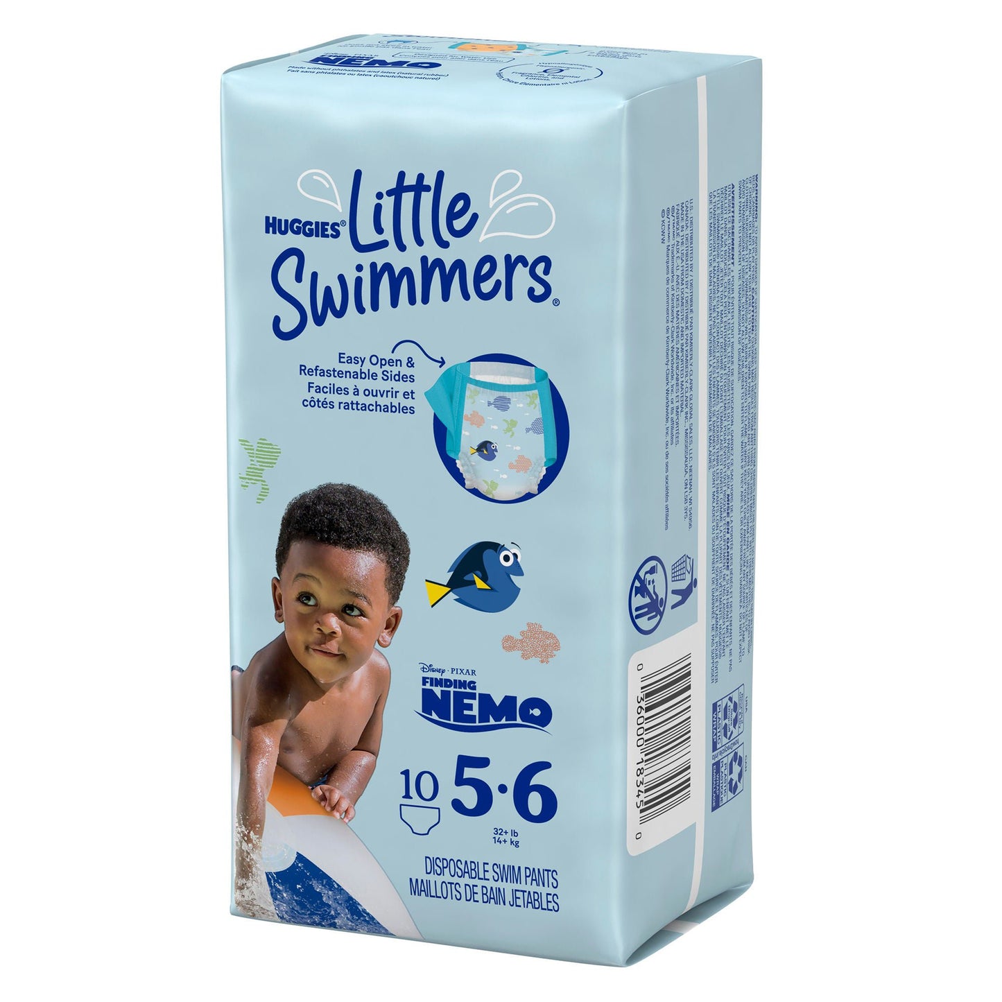 PANTS, SWIM HUGGIES LG (10/PK 8PK/CS) KIMCLK