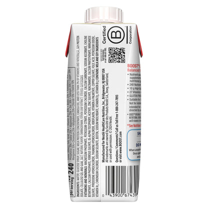 BOOST, VERY VANILLA 8OZ (24/CS)