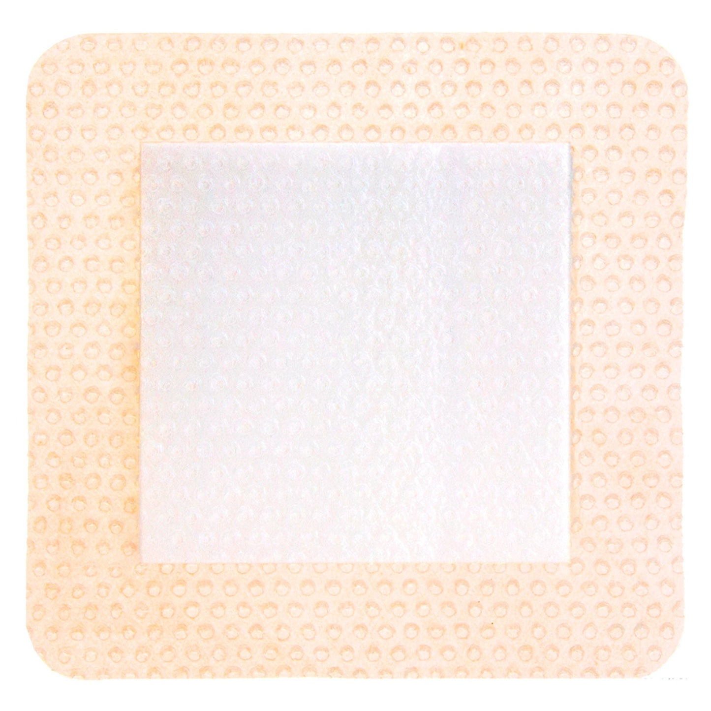 DRESSING, WND ADH W/BORDER SOFT SIL FM 4X4" (10/BX DERMRT