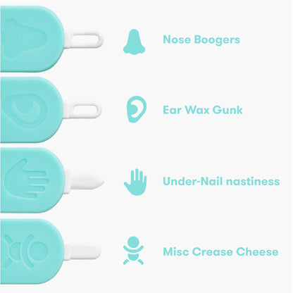 PICKER, 3-IN-1 NOSE NAIL & EAR(12/CS)