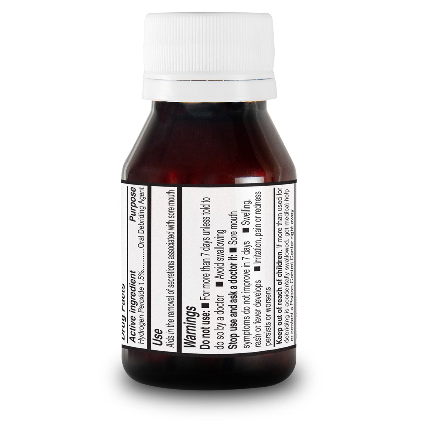 MOUTHWASH, PEROX-A-MINT 1 1/2OZ (100/CS)