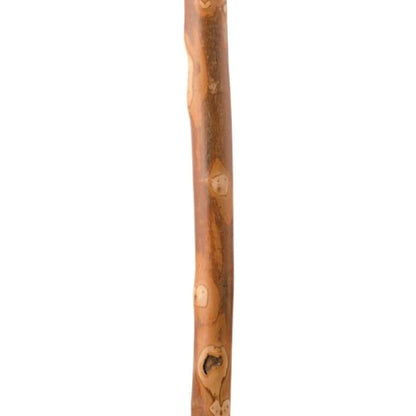 STICK, HIKING WOOD BRAZOS 55 AMERICAN HARDWOOD W/COMPASS 55"