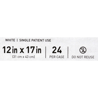 PILLOW, DISP MED LOFT WHT 12X17(24/CS)