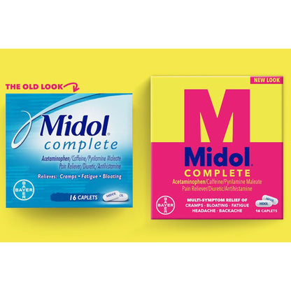 MIDOL, GCAP 500-15-60MG (24/BT)