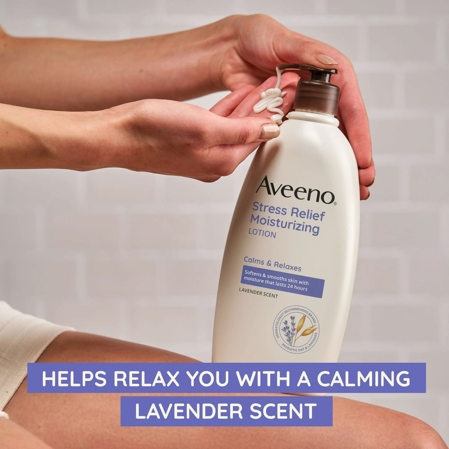 AVEENO, LOT MOISTURIZING STRESS RELIEF 12OZ