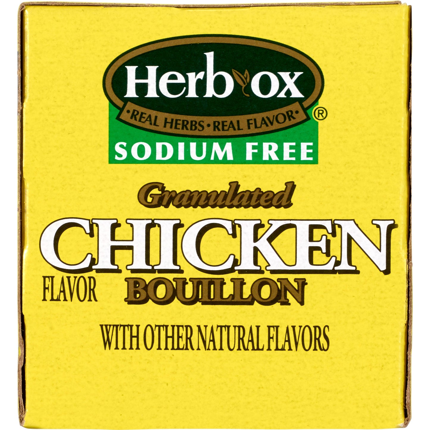 BROTH, CHICKEN BOUILLON SODIUMFREE HERBOX (50/BX 6BX/CS)