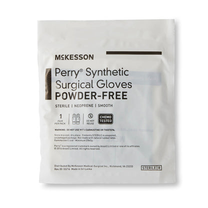 GLOVE, SURG NPRN 7.0 STR2 SMTHCHEMO (50PR/BX 4BX/CS)