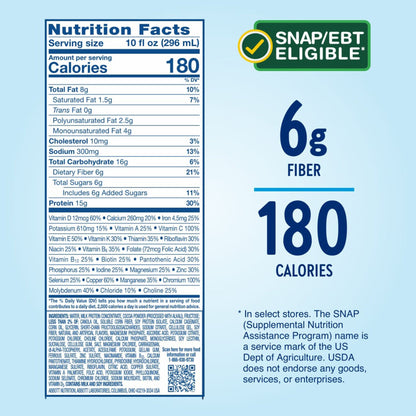 GLUCERNA, SHAKE HUNGER SMART CHOCOLATE 10OZ (24/CS)