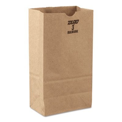 BAG GROCERY 3# BRN 500/CS