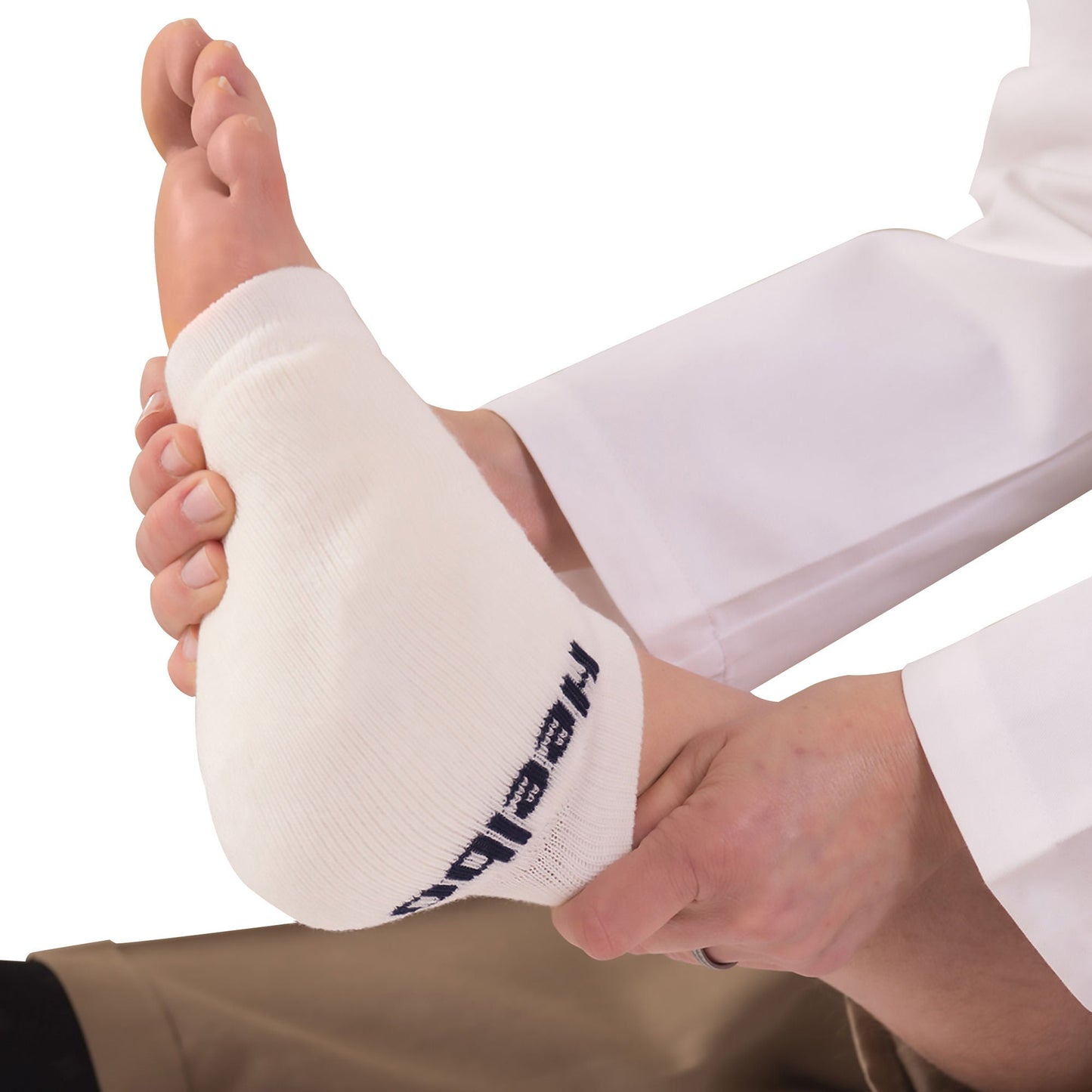 PAD, HEEL/ELBOW WHT LG (12/CS)9946