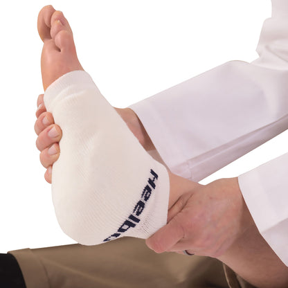PAD, HEEL/ELBOW WHT LG (12/CS)9946