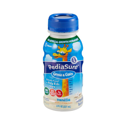 PEDIASURE, VAN BTL 8OZ (24/CS)