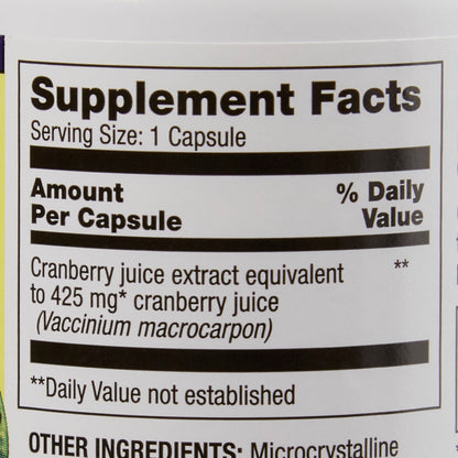 CRANBERRY PWD, CAP 425MG (100/BT)