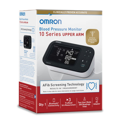 MONITOR, BP OMRON 10 SERIES UPPER ARM W/EASY WRAP (10/CS)