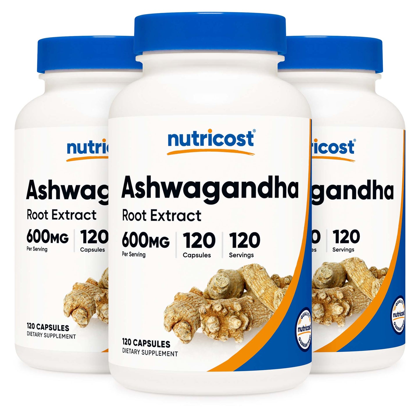 VITAMIN, CAP ASHWAGANDHA ROOT 600MG (120/BT 12BT/CS)