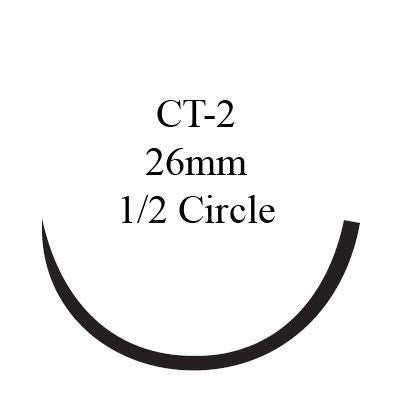 SUTURE, PROLENE BLU MONO 2-0 30" CT-2 (36/BX)