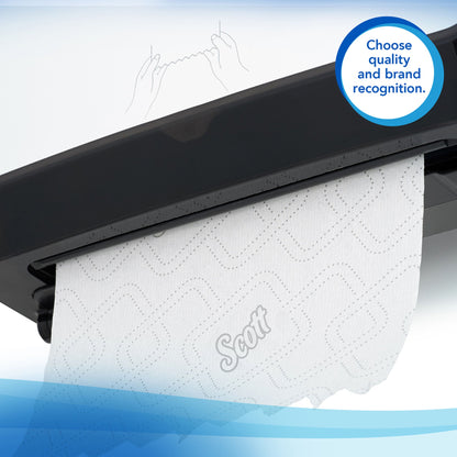 TOWEL, PAPER SCOTT SLIMROLL WHT 580' (6/CS) PINK CORE