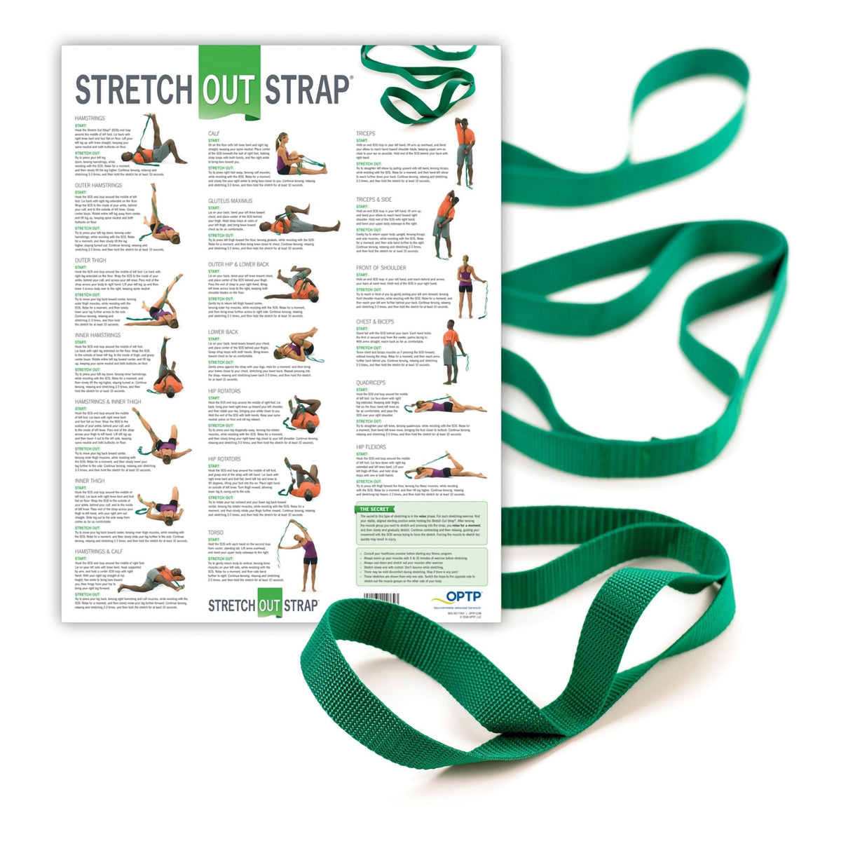 STRAP, STRETCH OUT W/POSTER