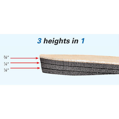 HEEL LIFT, ADJ LG