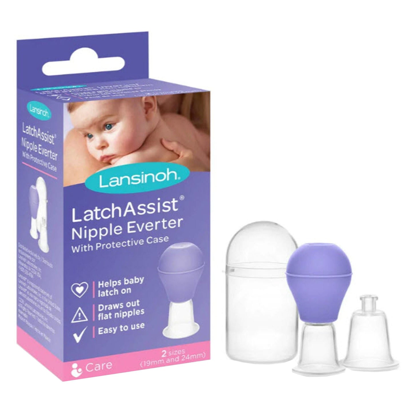 LATCH ASSIST, BREAST NIPPLE LANSINOH (24/CS)