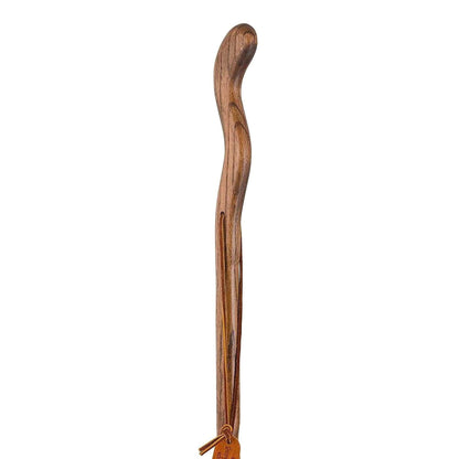 STICK, WALKING WOOD BRAZOS 55 TWISTED FITNESS WALKER BRN 55"