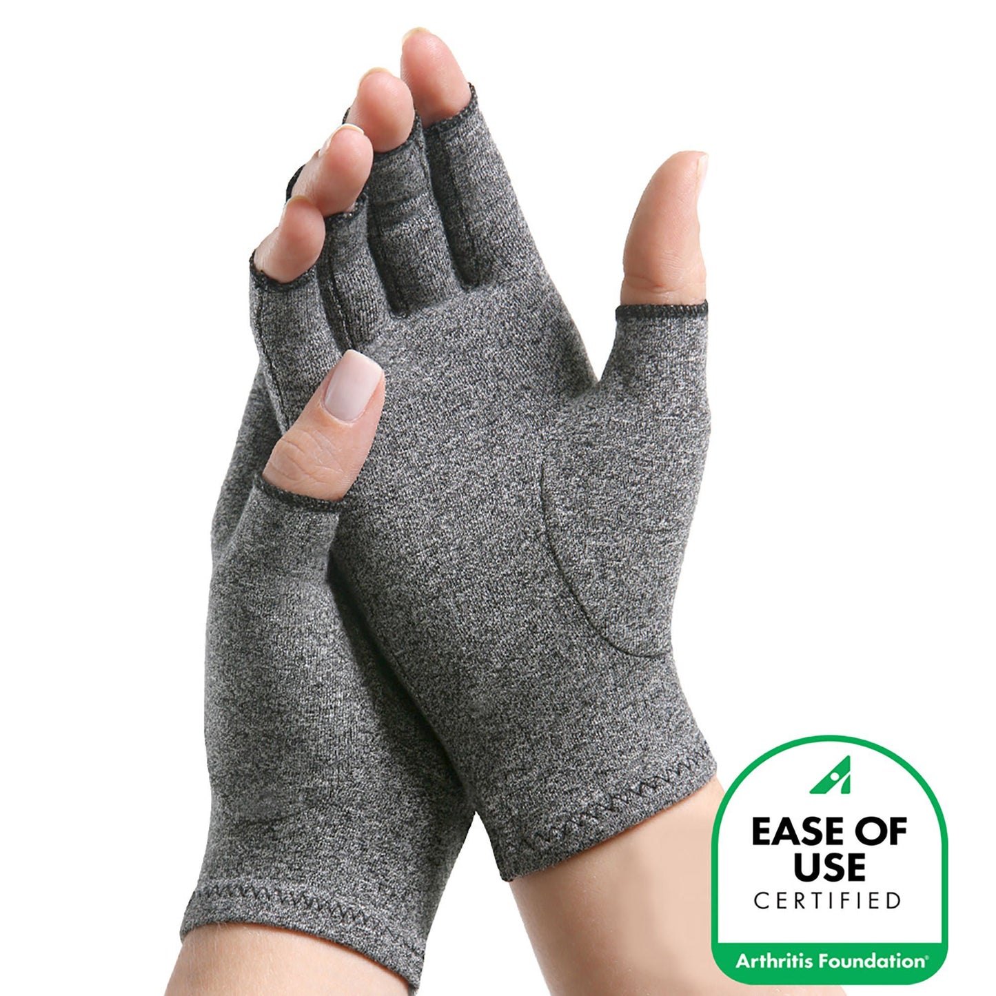 GLOVE, ARTHRITIS IMAK OPN FNGRCTN GRY XLG (1PR/BX