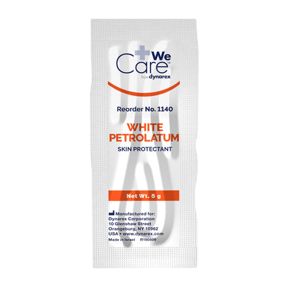 PETROLATUM JELLY, WHT 5GM (144/BX 6BX/CS)