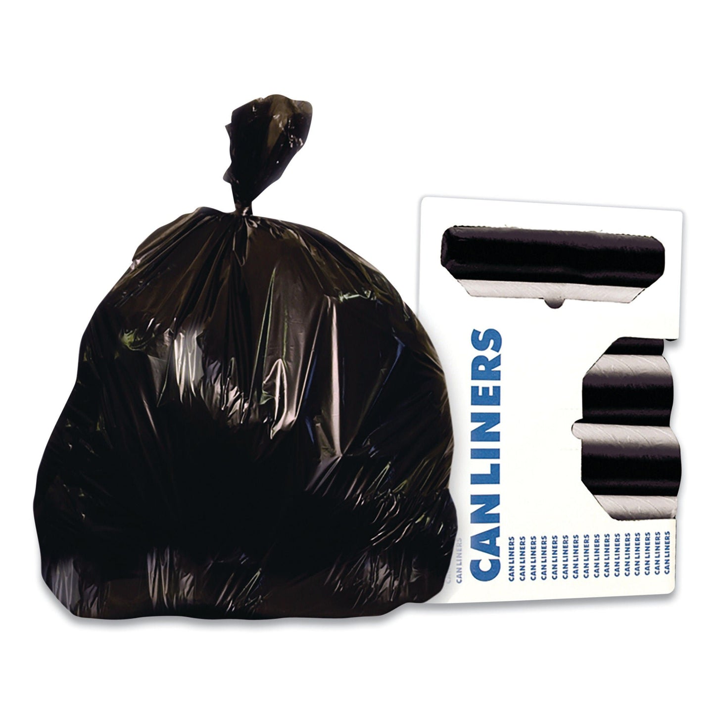 LINER, TRASH GRY 56GL 1.1MIL 43"X47" (100/CT)