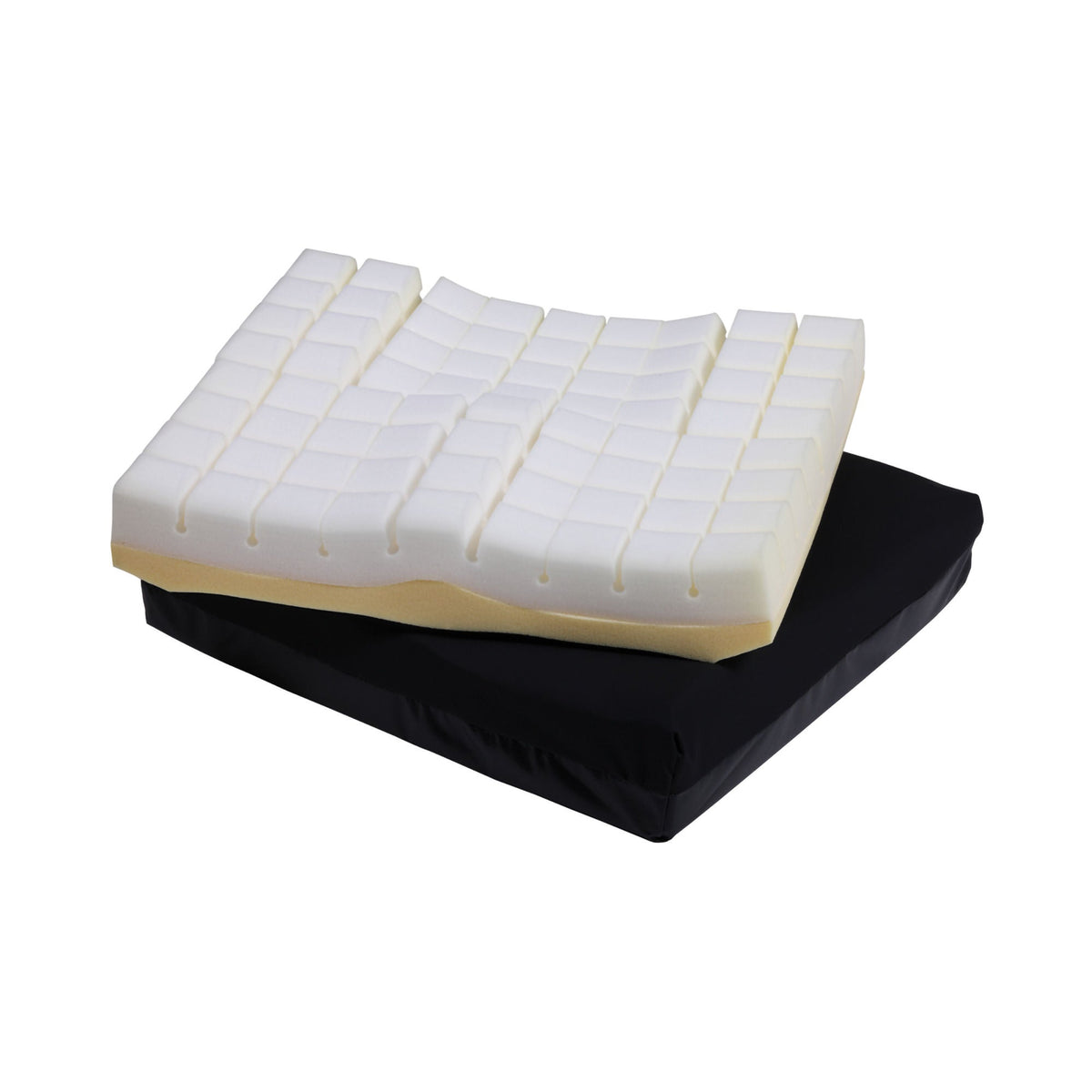 CUSHION, GEO-MATT CONTOUR W/ANTI SLIP CVR 18X16 (6/CS) D/S