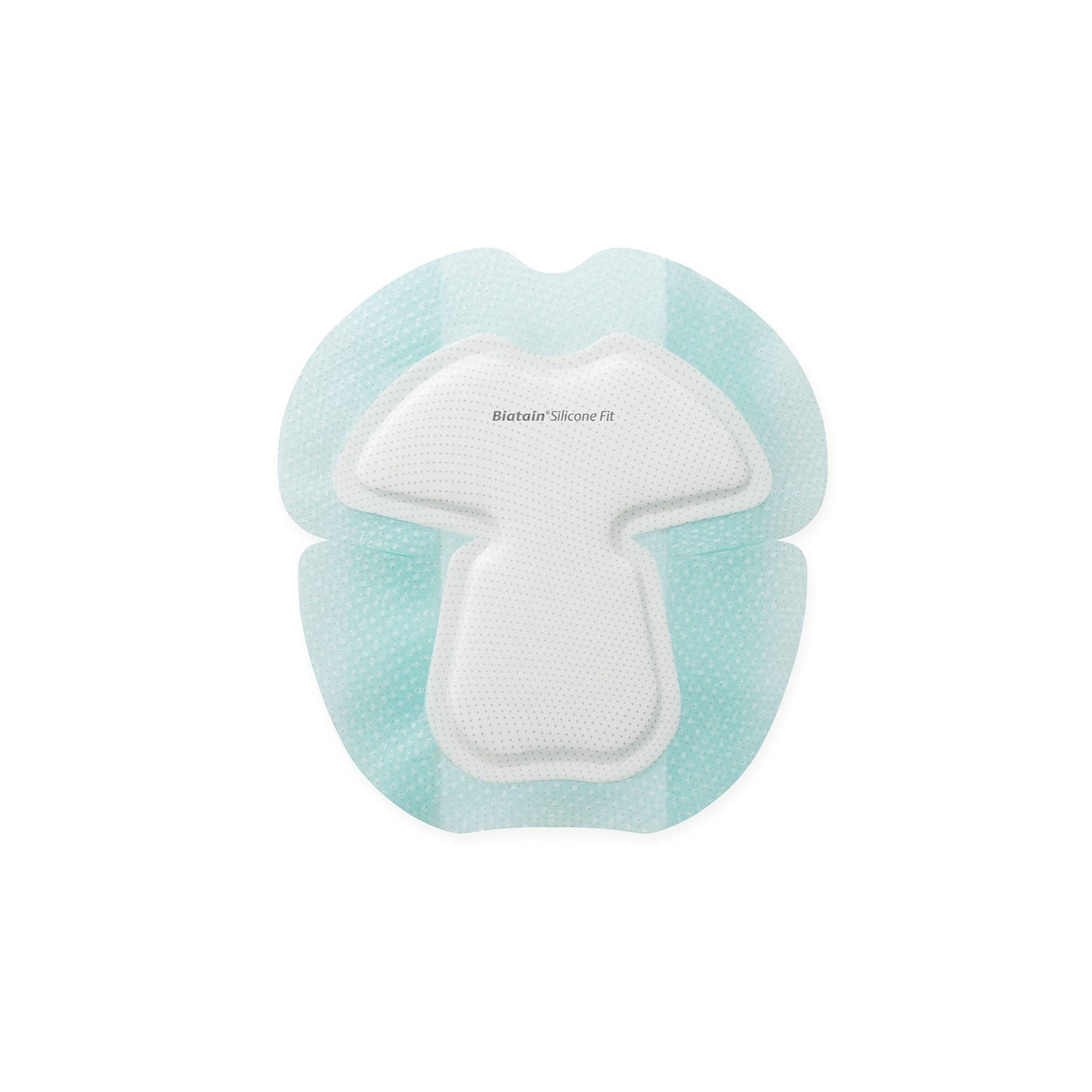 DRESSING, FOAM SILICONE FIT BIATAIN HEEL 7.2X6.6" (5/BX)