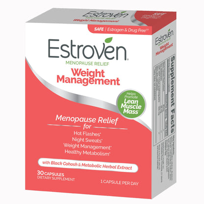 SUPPLEMENT, CAP ESTROVEN STRESS RELIEF+WT MGMT (28/BX 12BX/C