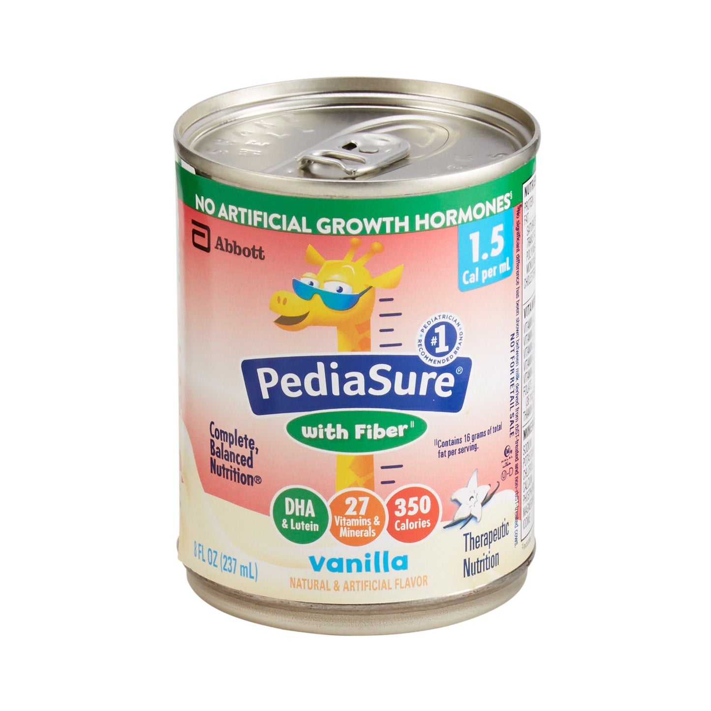 PEDIASURE, W/FIBER VAN 1.5 CAL8OZ (24/CS)