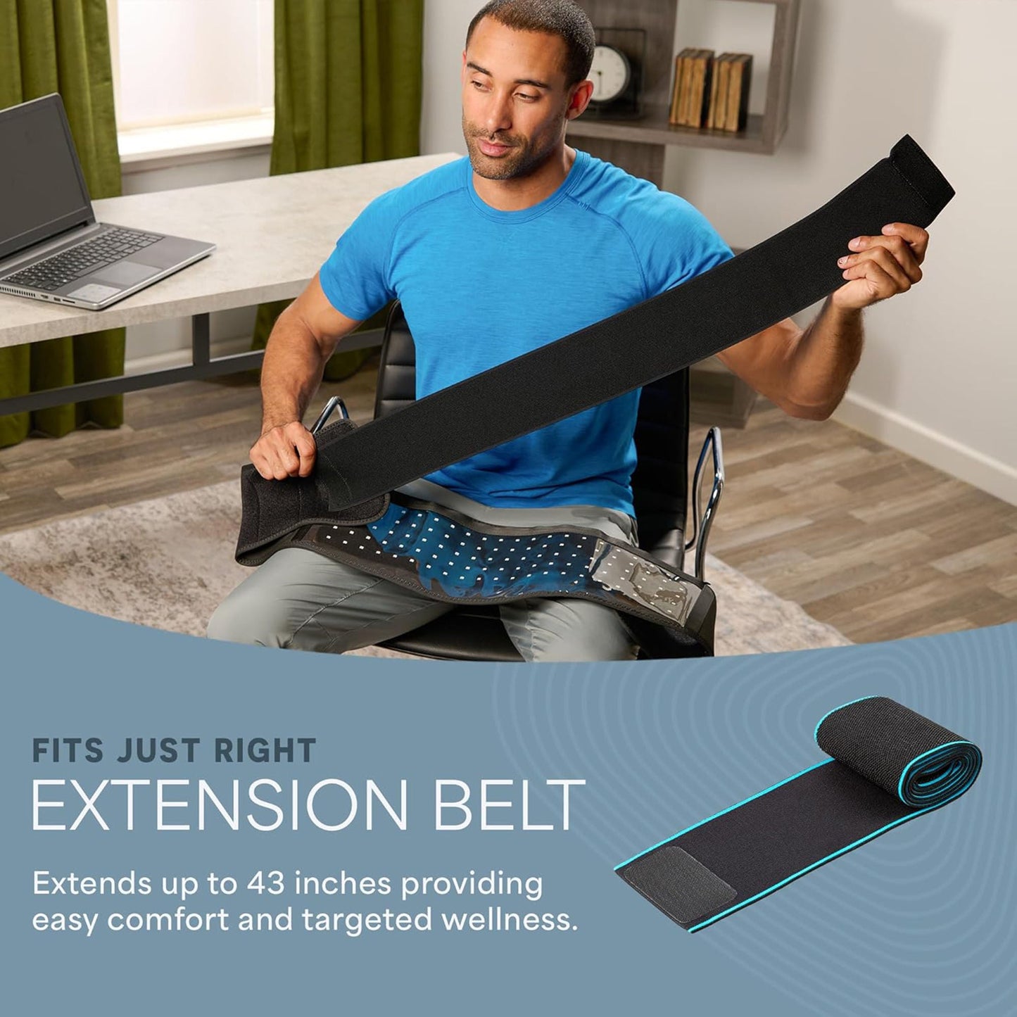 BELT, THERAPY ALLEVARED PRO LIGHT BLK