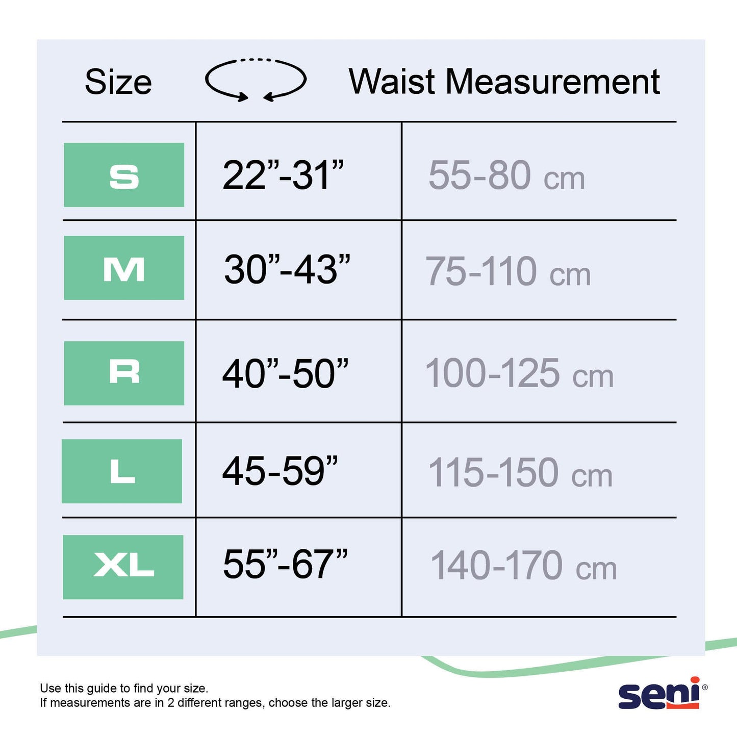 BRIEF, INCONT SENI SUPER PLUS MED 30"-43" (25/PK 3PK/CS)
