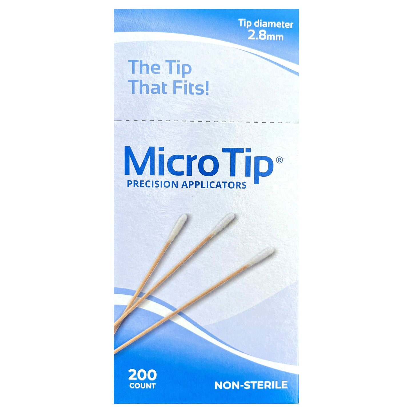 APPLICATOR, MICRO-TIP CTNTP N/S 2.8MM (200/BX 50BX/CS)