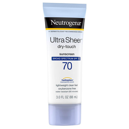 SUNBLOCK, NEUTOGENA ULTRA SHEER SPF70 12/CS) J&JOTC