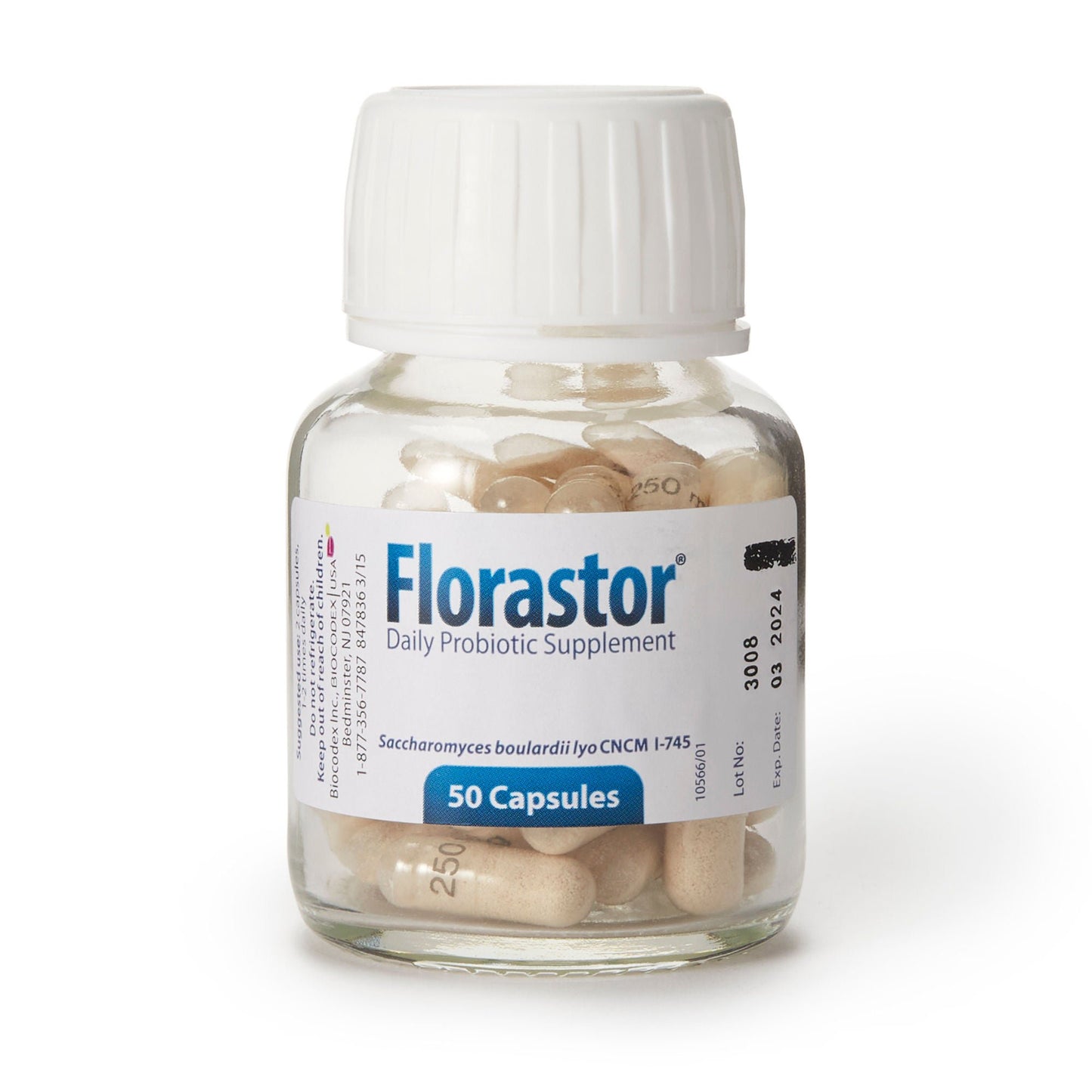 FLORASTOR, CAP 250MG (50/CT)