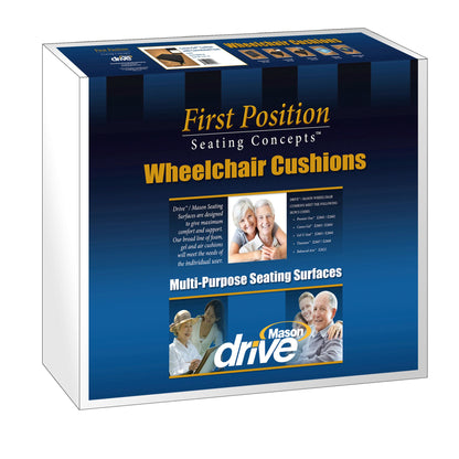 CUSHION, PREMIER ONE F/WHEELCHAIR 20"X16"X3" (4/CS)