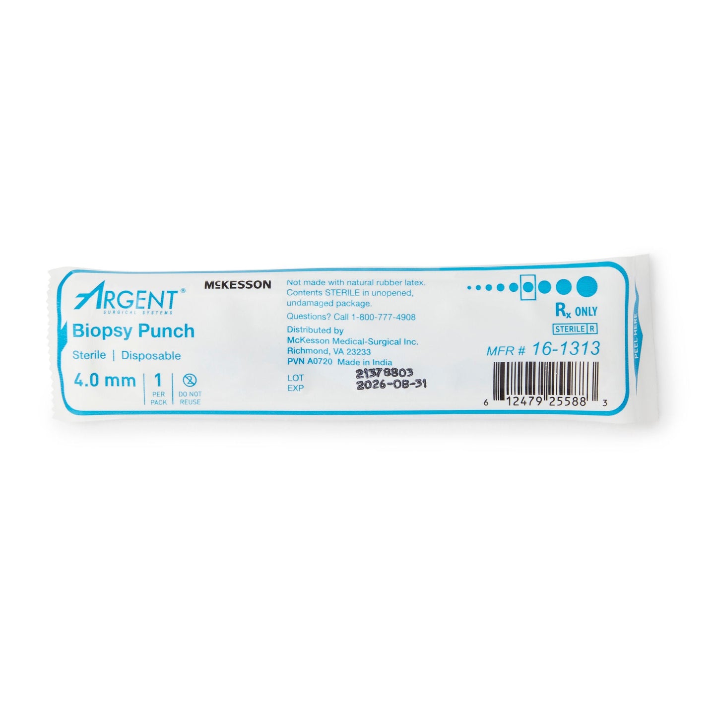 PUNCH, BIOPSY DISP STR 4MM (25BX 4BX/CS)