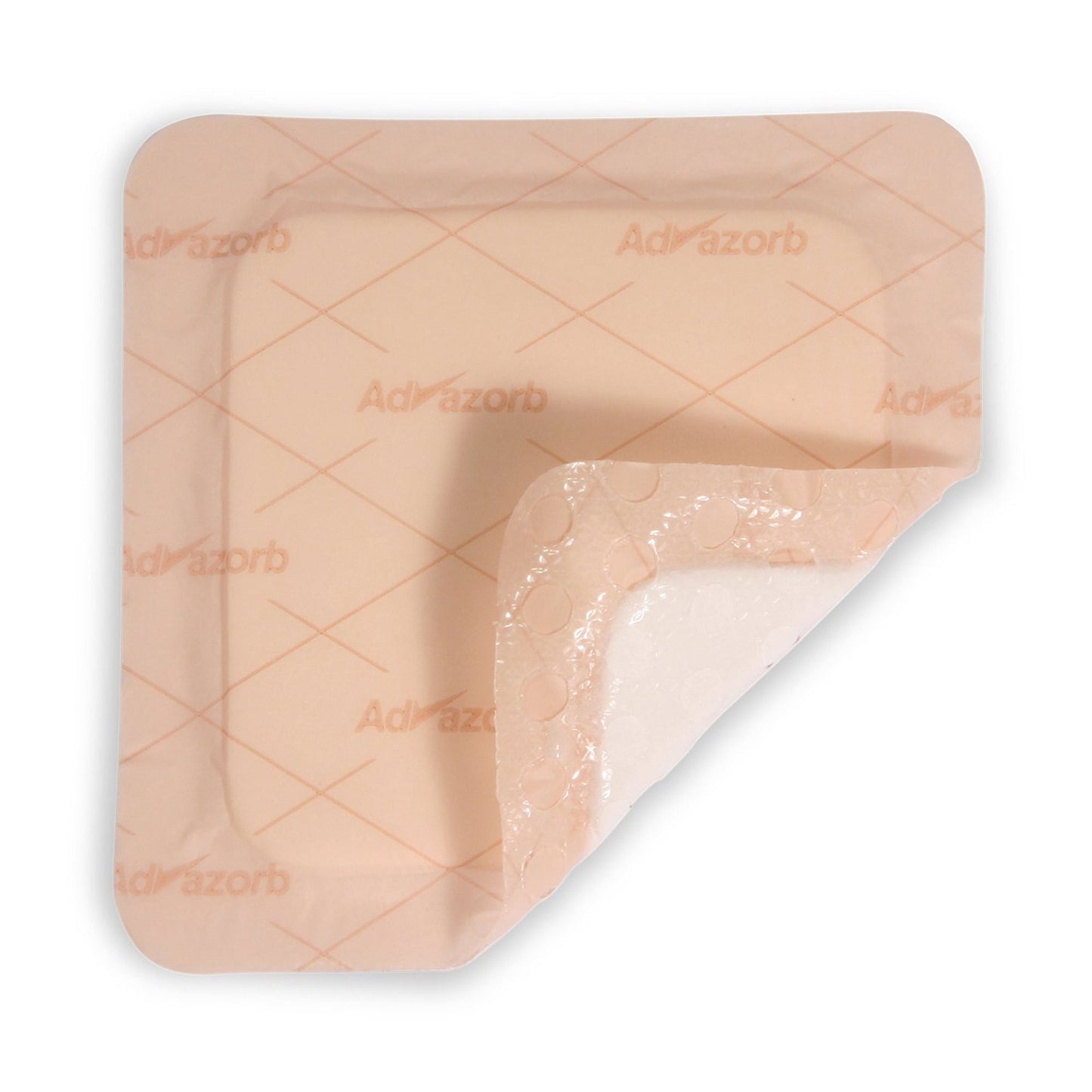 DRESSING, WOUND ADVAZORB BORDER STR FM 6"X6" (10/BX)