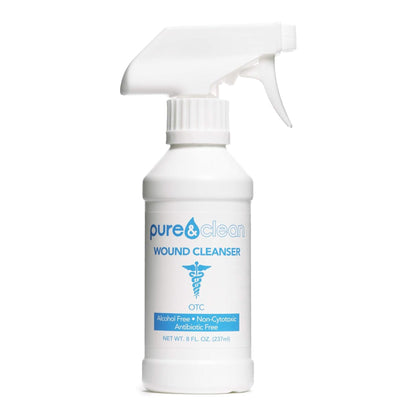 CLEANSER, WND PURE AND CLEAN 8OZ (12BT/BX)