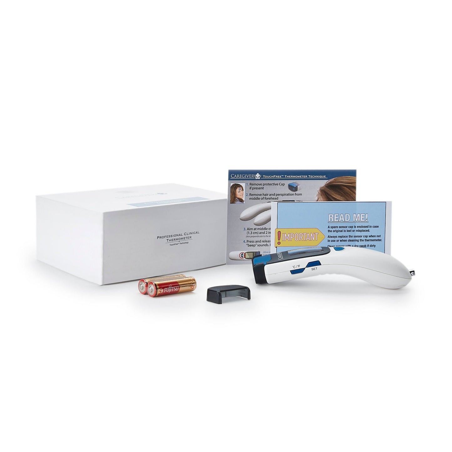THERMOMETER, SKIN CAREGIVER TEMPORAL TOUCH FREE