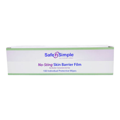 WIPE, SKIN BARR ALCHL FREE (100/BX 100BX/CS)