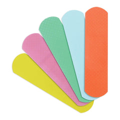 BANDAGE, ADH CURAD PLAS NEON 3/4"X3" (50/BX 24BX/CS)