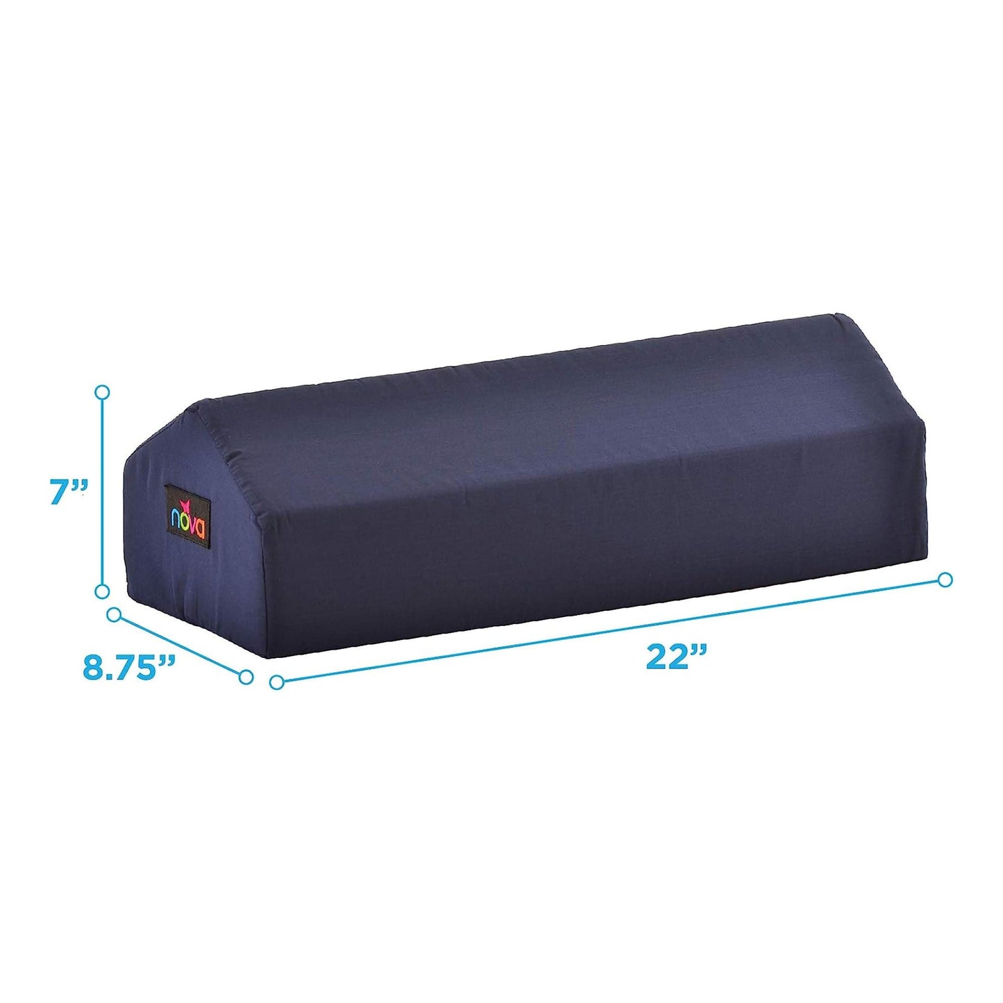 WEDGE, KNEE ELEVATING BLU 22" (2/CS)
