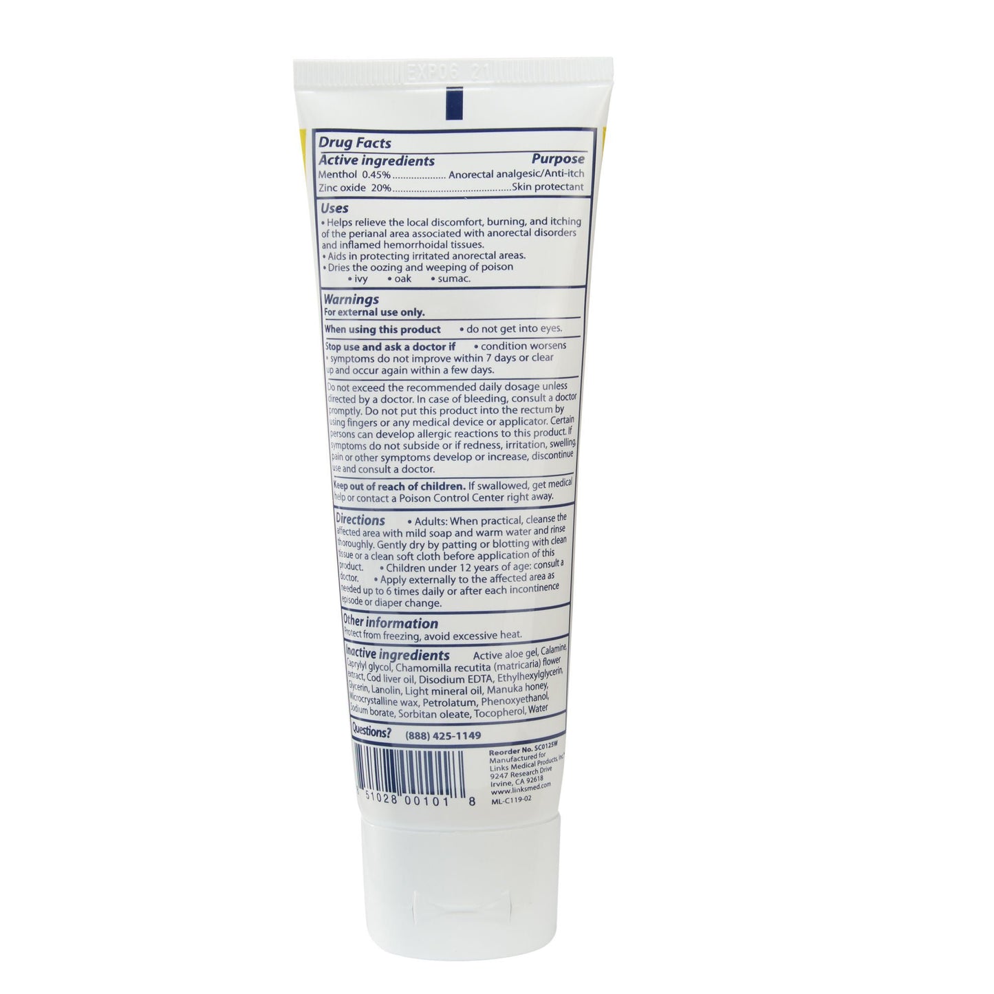 OINTMENT, CHAMOSYN W/MANUKA HONEY PARABEN FREE TU 4OZ (24/CS